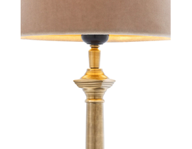 Bordslampa Cologne S Beige Velvet