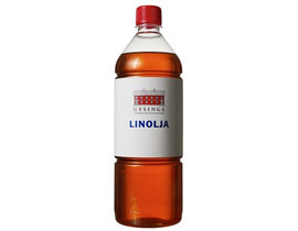 Linolja kokt kallpressad 1L