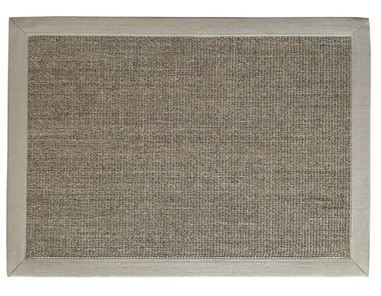 Dörrmatta Sissel Natural Linen/Beige Border