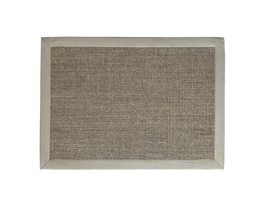 Dörrmatta Sissel Natural Linen/Beige Border